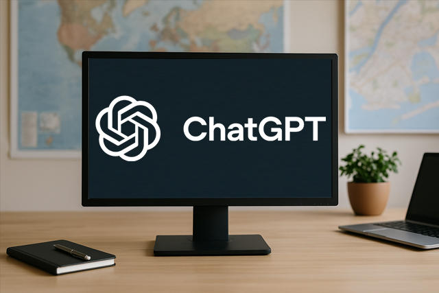 ChatGPT beeldscherm