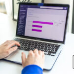 WooCommerce iDEAL laptop met blauwe mauwen