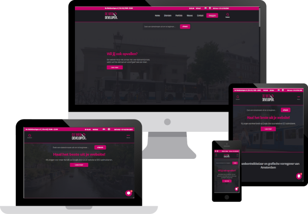 Voorbeeld responsive design